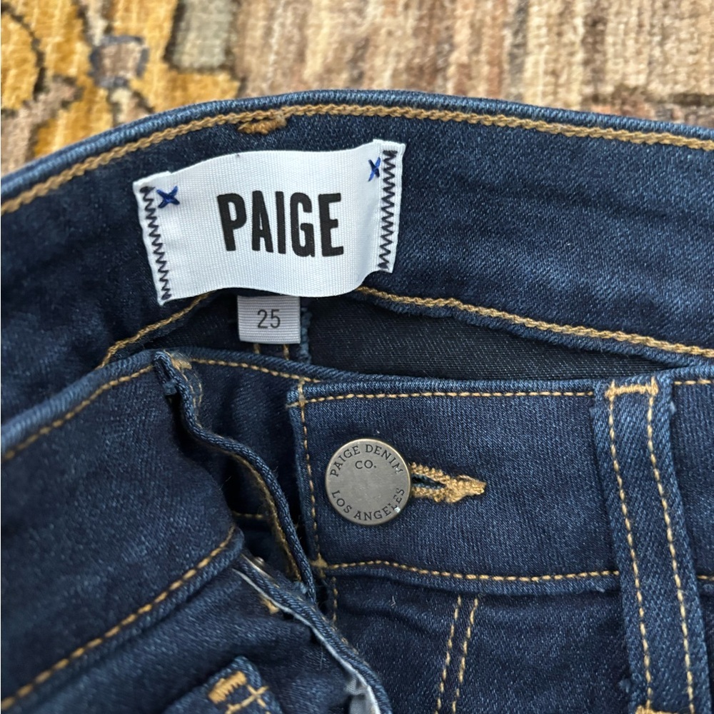 PAIGE Indigo Denim Jeans